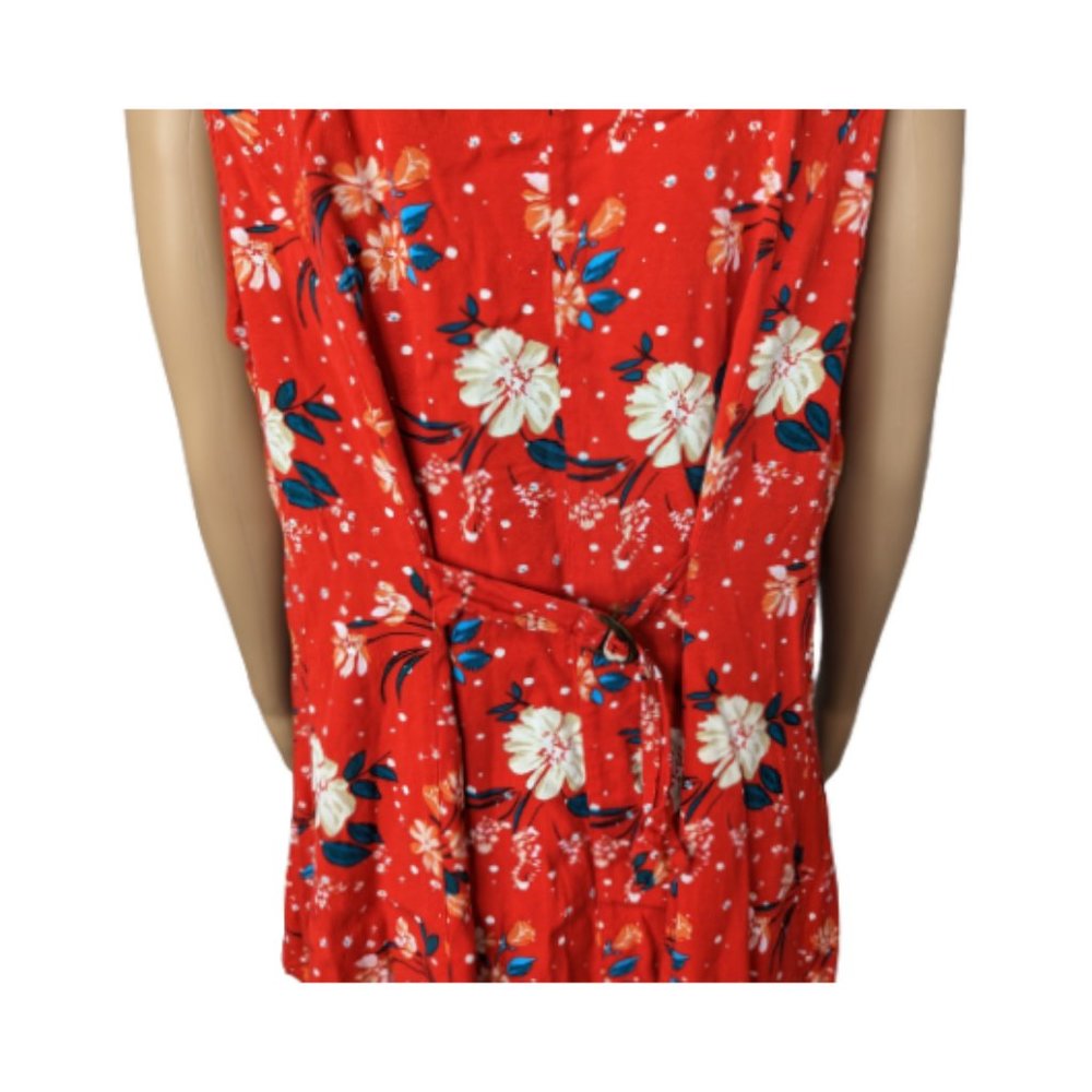 Torrid Fit And Flare Stretch Challis Button-Front… - image 7